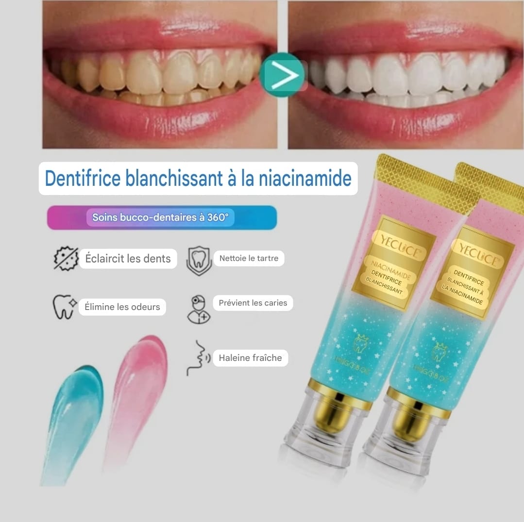 đ„ DENTIFRICE BLANCHISSEUR ĂCLATANTâą
