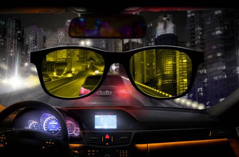 Lunettes Anti-Éblouissement pour une Vision Nocturne Améliorée