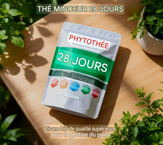🌿 Thé Minceur & Détox Ventre Plat – 28 Jours