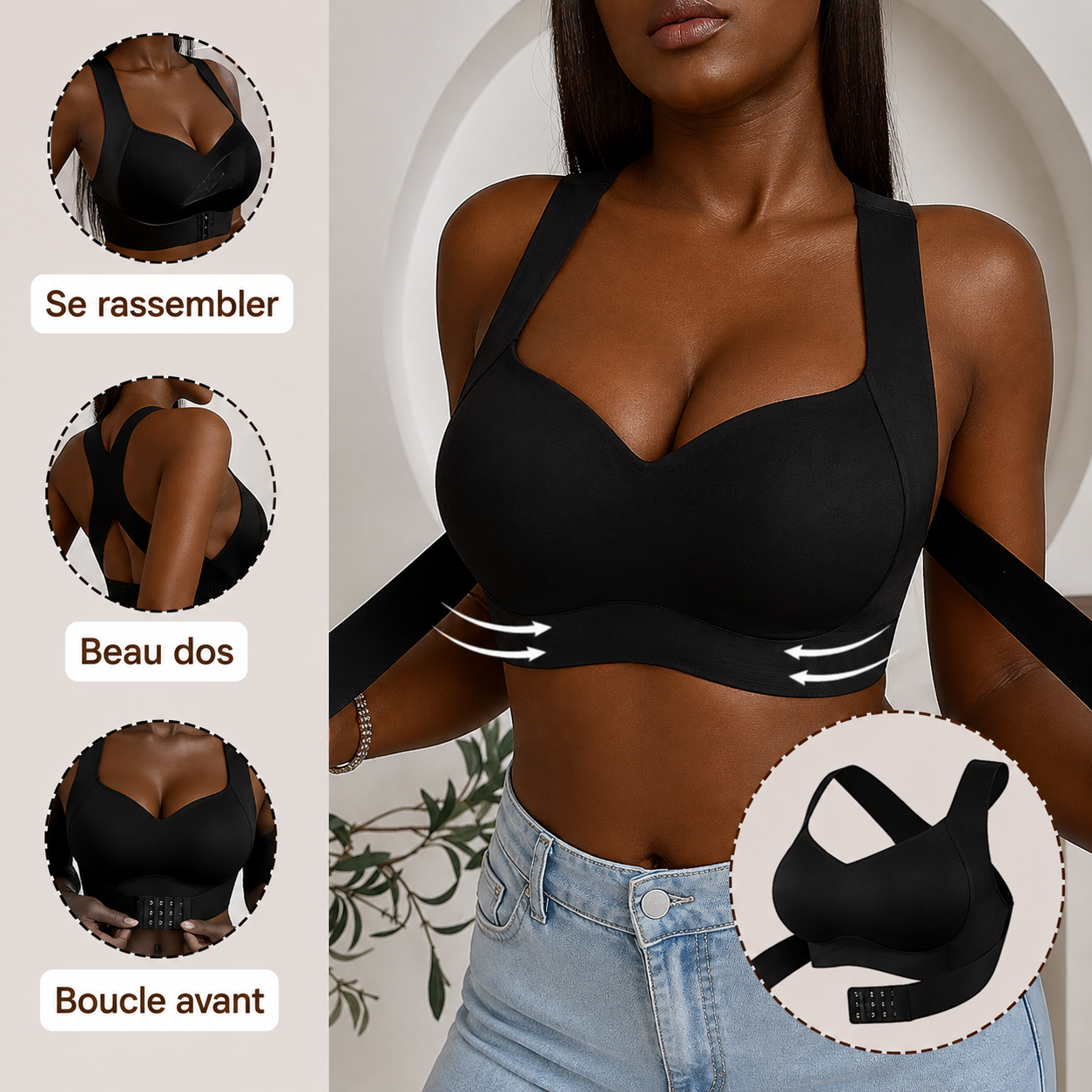 SOUTIEN GORGE CORRECTEUR DE POSTURE
