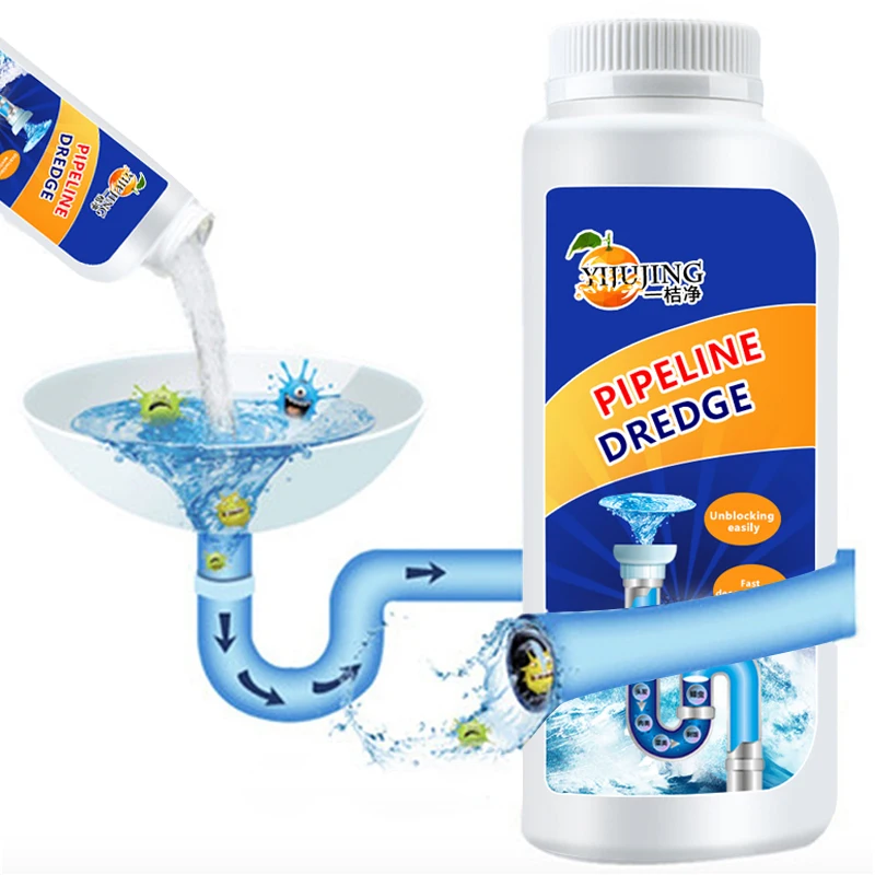 Poudre Débouche-Canalisation Ultra-Puissante (Évier, Toilettes, Douche)