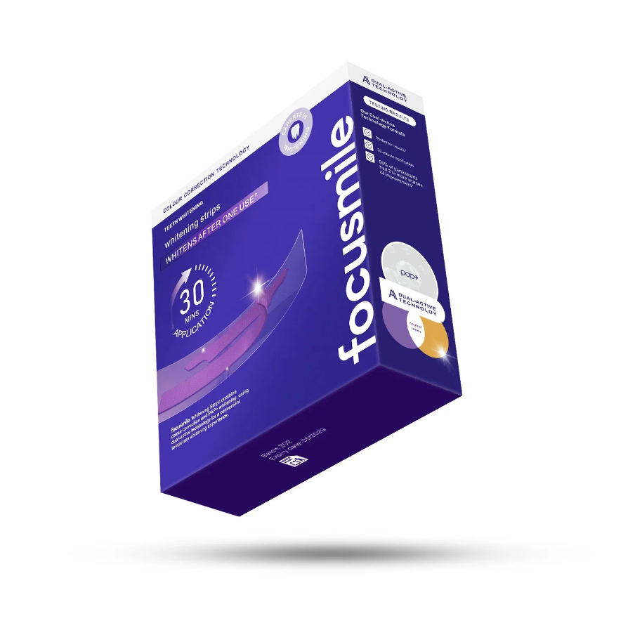 Kit Sourire – Bandes Blanchissantes Violettes (14 applications)