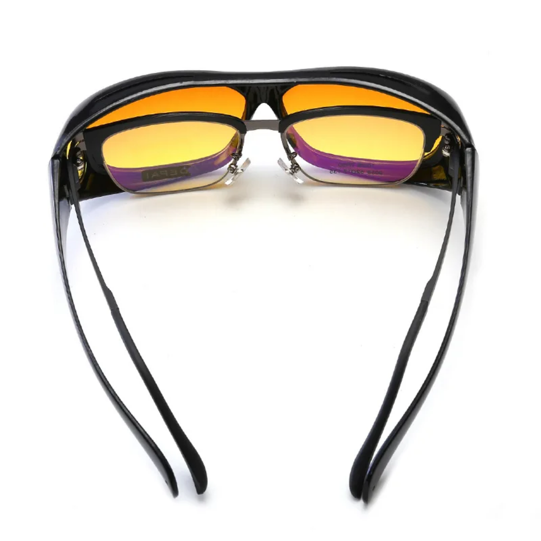 Lunettes de Conduite Nocturne anti-éblouissement Vision Plus