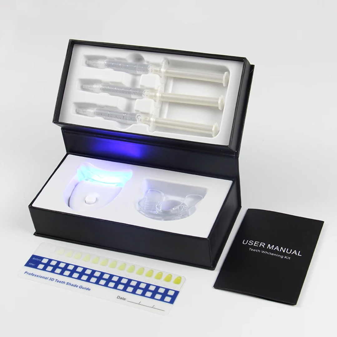✅ LE KIT DE BLANCHIMENT DENTAIRE LED À DOMICILE