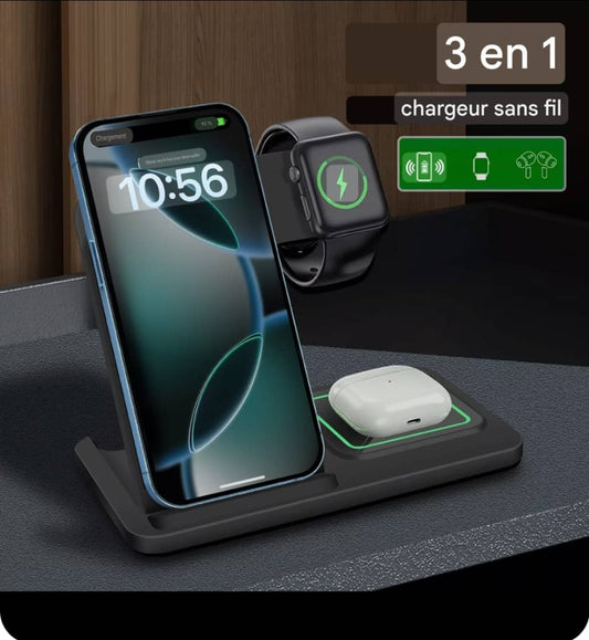 chargeur sans fil 3-en-1