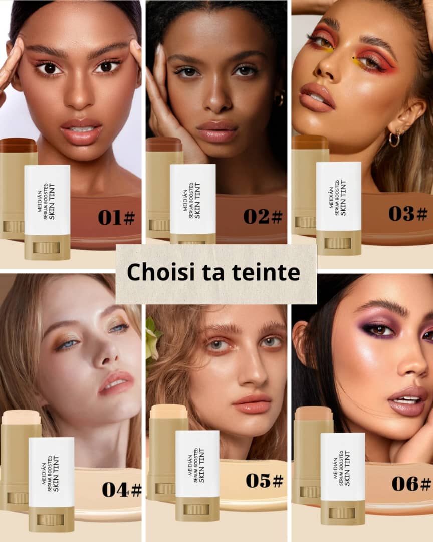 FOND DE TEINT MEIDIAN – Sérum Teinté Boosté..