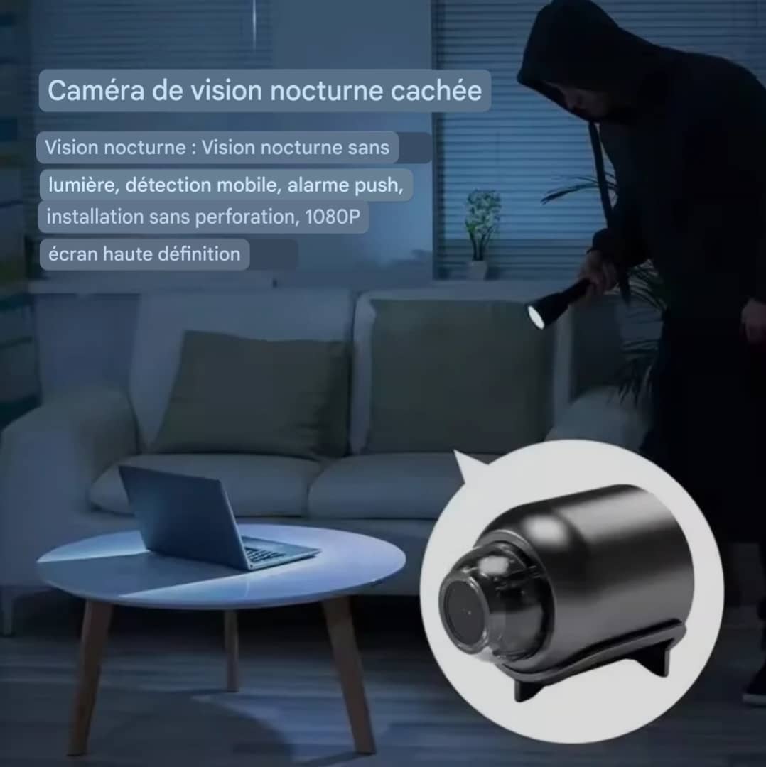 Mini CAMERA D'ESPIONNAGE 1080P HD