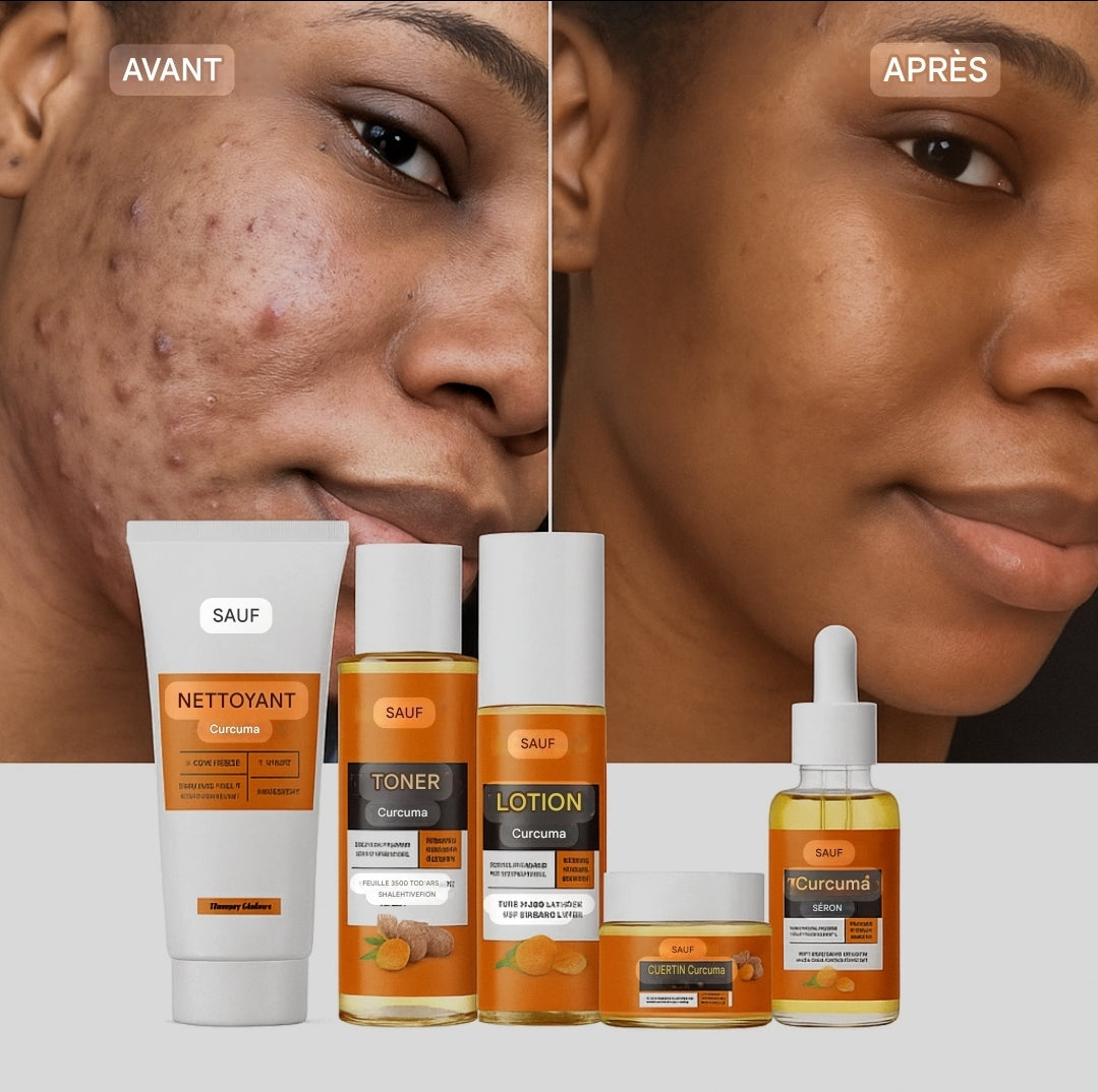 KIT ANTI-ACNÉ CURCUMA MOOYAM