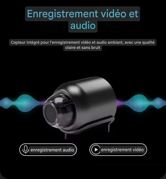 MINI CAMERA D'ESPIONNAGE 1080P HD