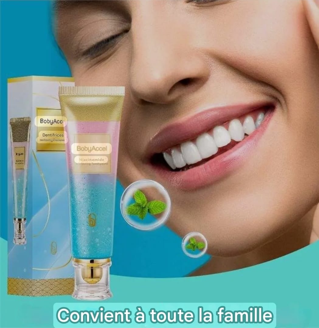 🔥 DENTIFRICE BLANCHISSEUR ÉCLATANT™