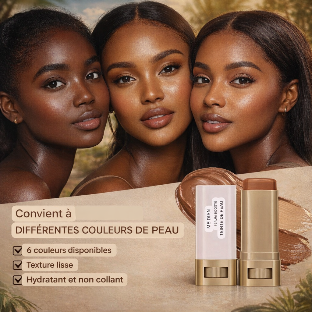 FOND DE TEINT MEIDIAN – Sérum Teinté Boosté..